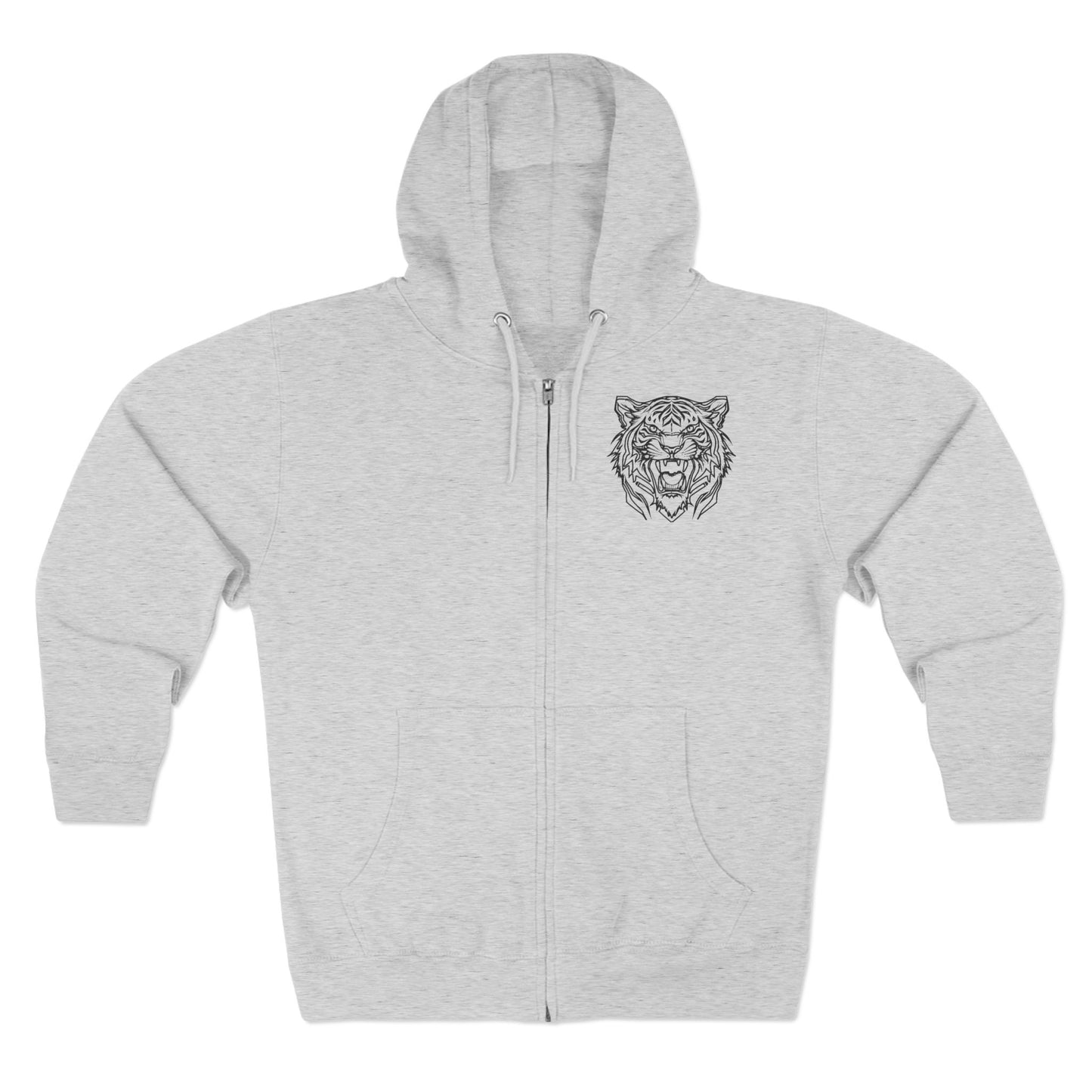 Casual Black Performance Zip Hoodie 2.0