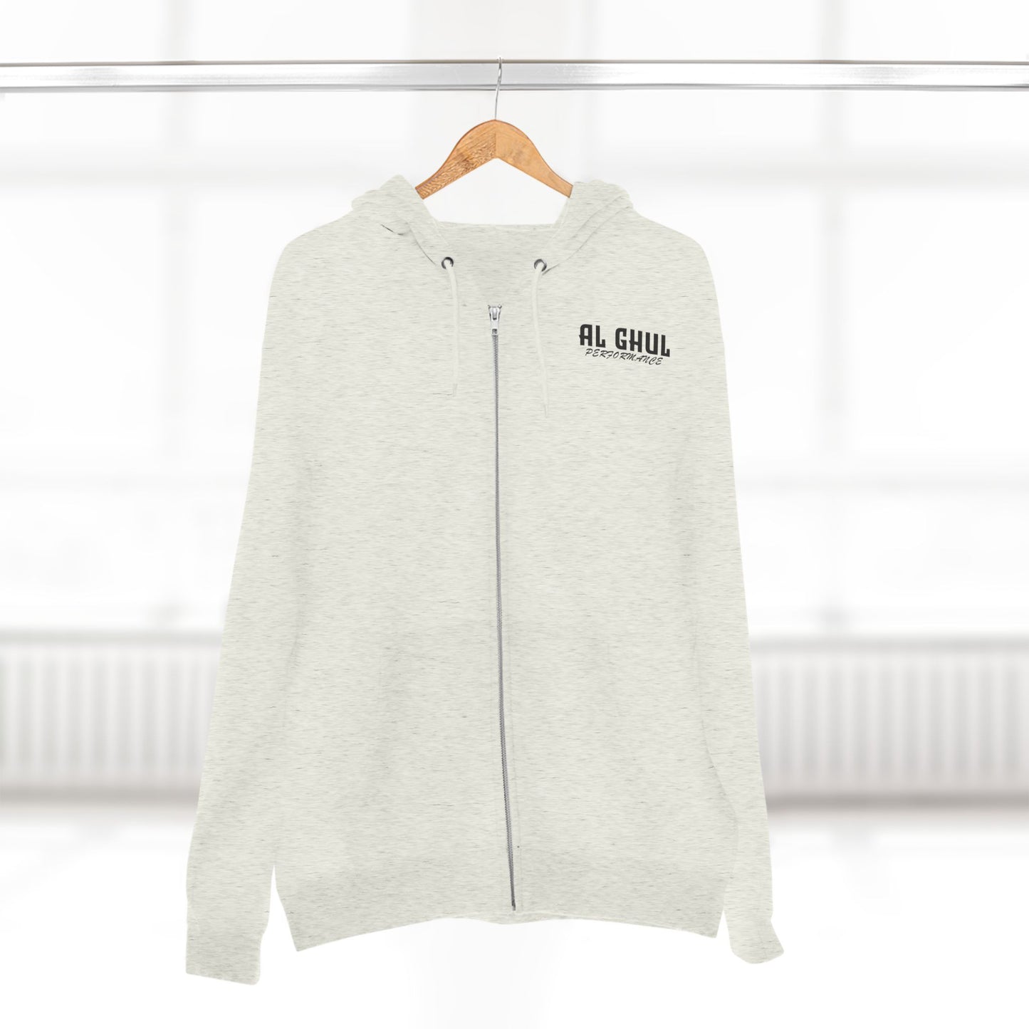 Casual Black Tiger Zip Hoodie 2.0