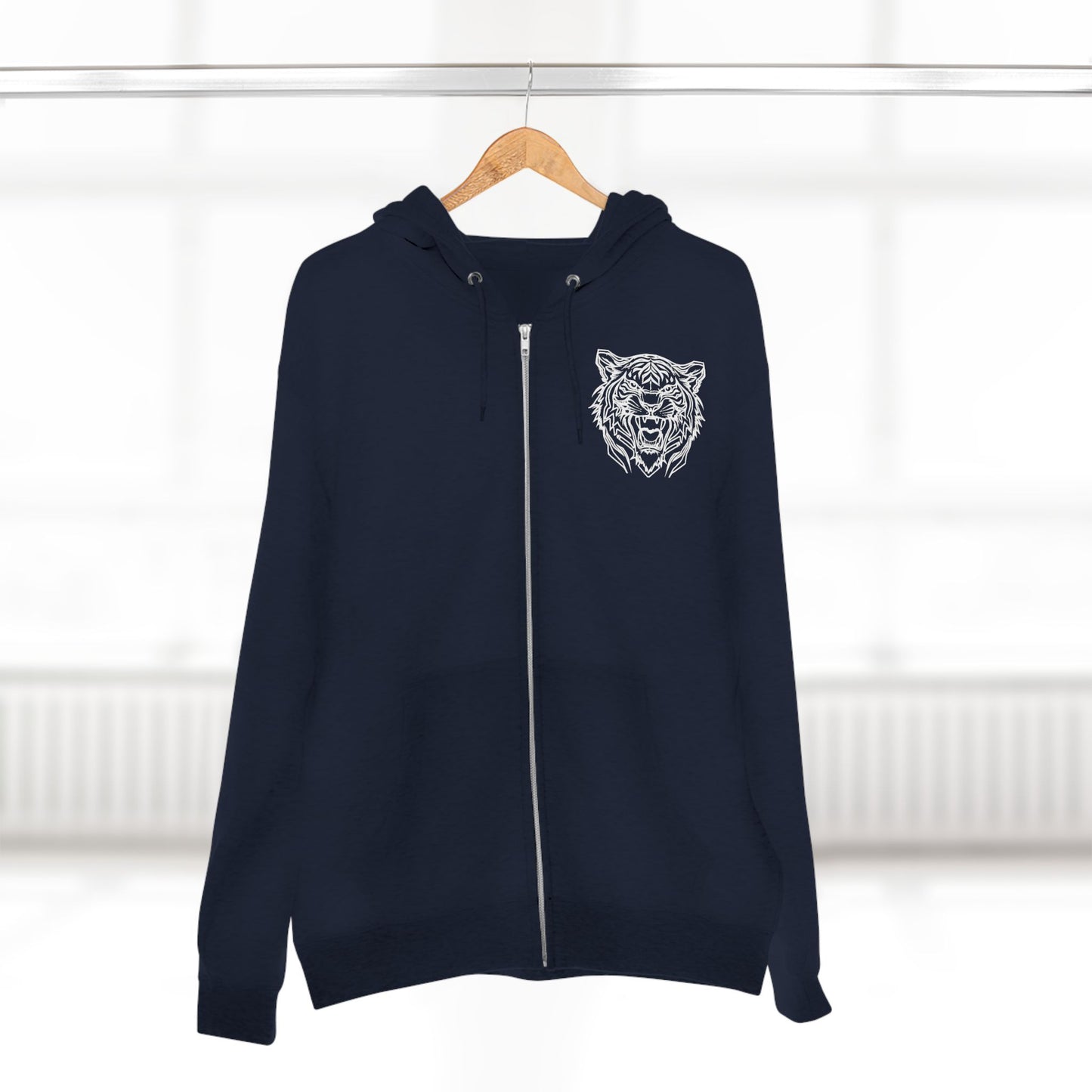 Casual White Performance Zip Hoodie 2.0