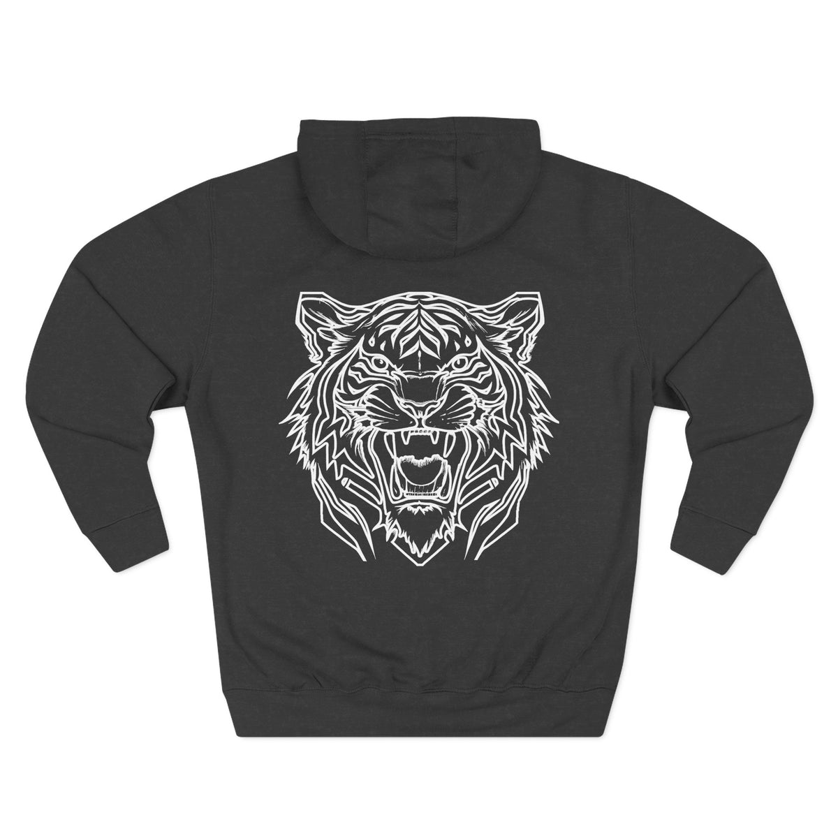Casual White Tiger Hoodie 2.0