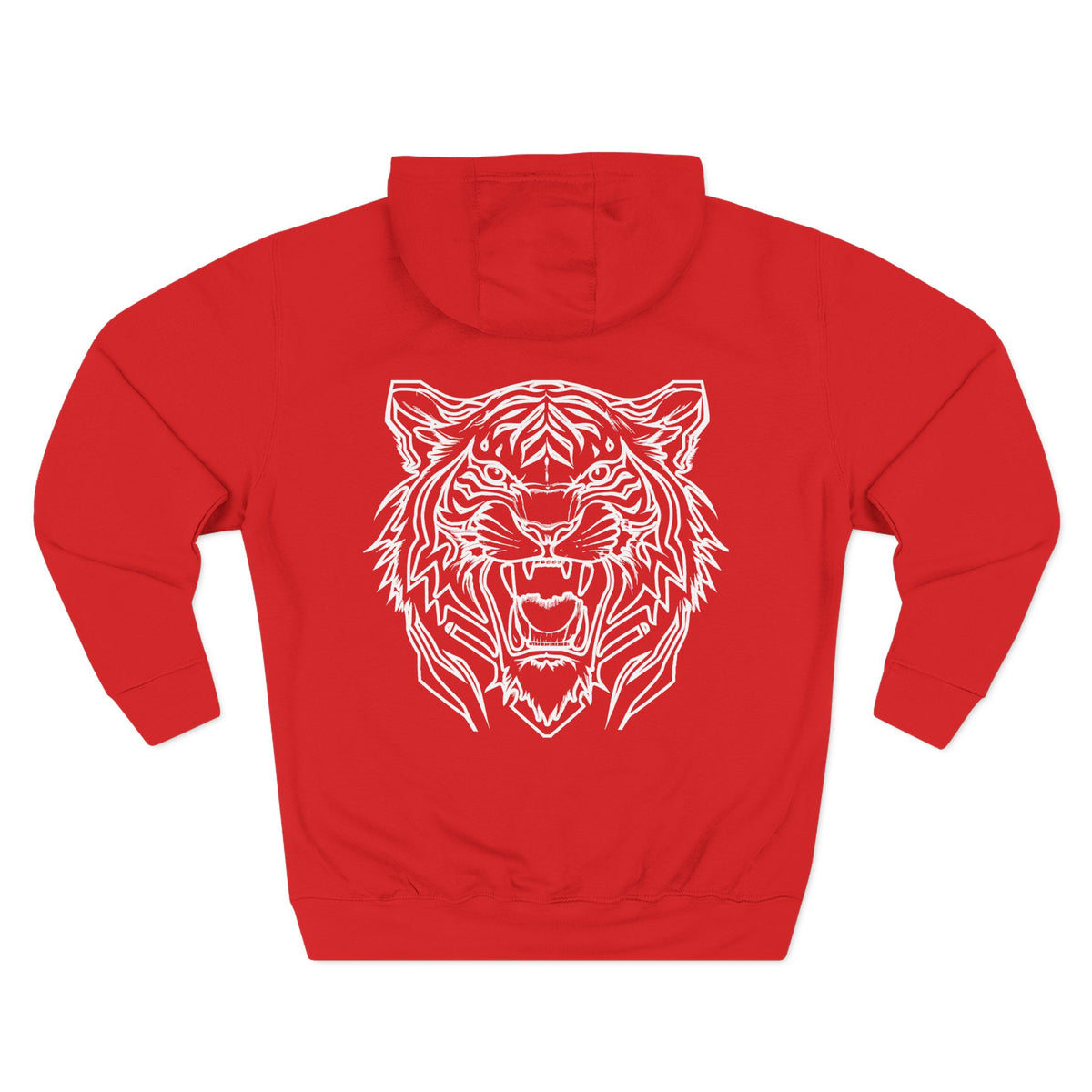 Casual White Tiger Hoodie 2.0