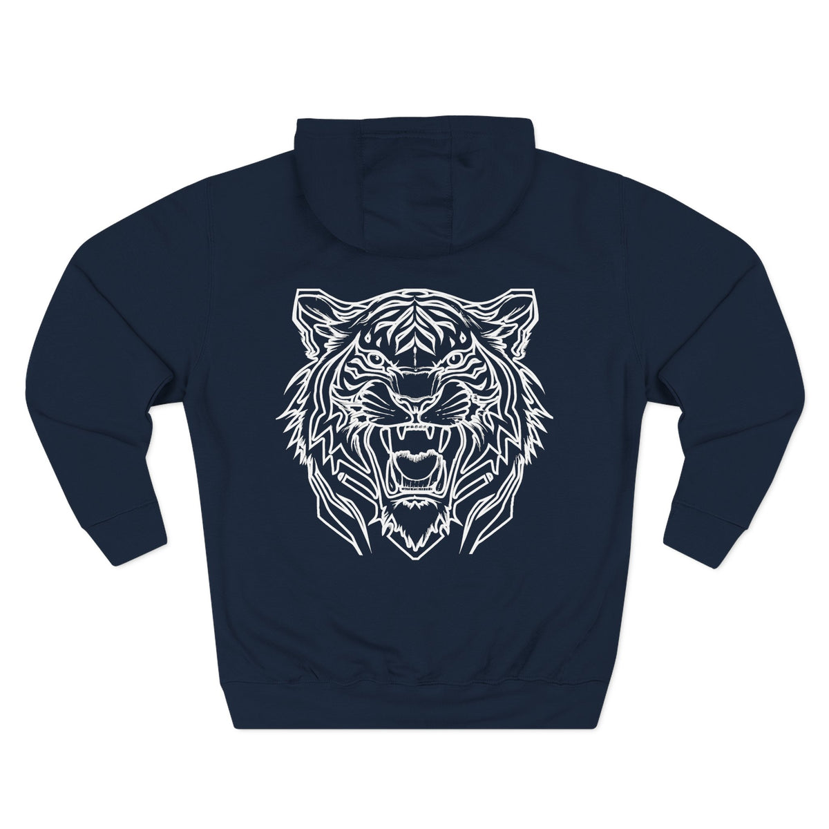 Casual White Tiger Hoodie 2.0