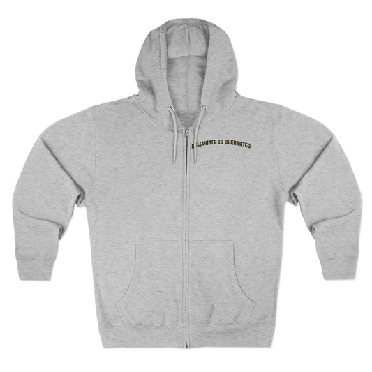 Irrelevant Zip Hoodie