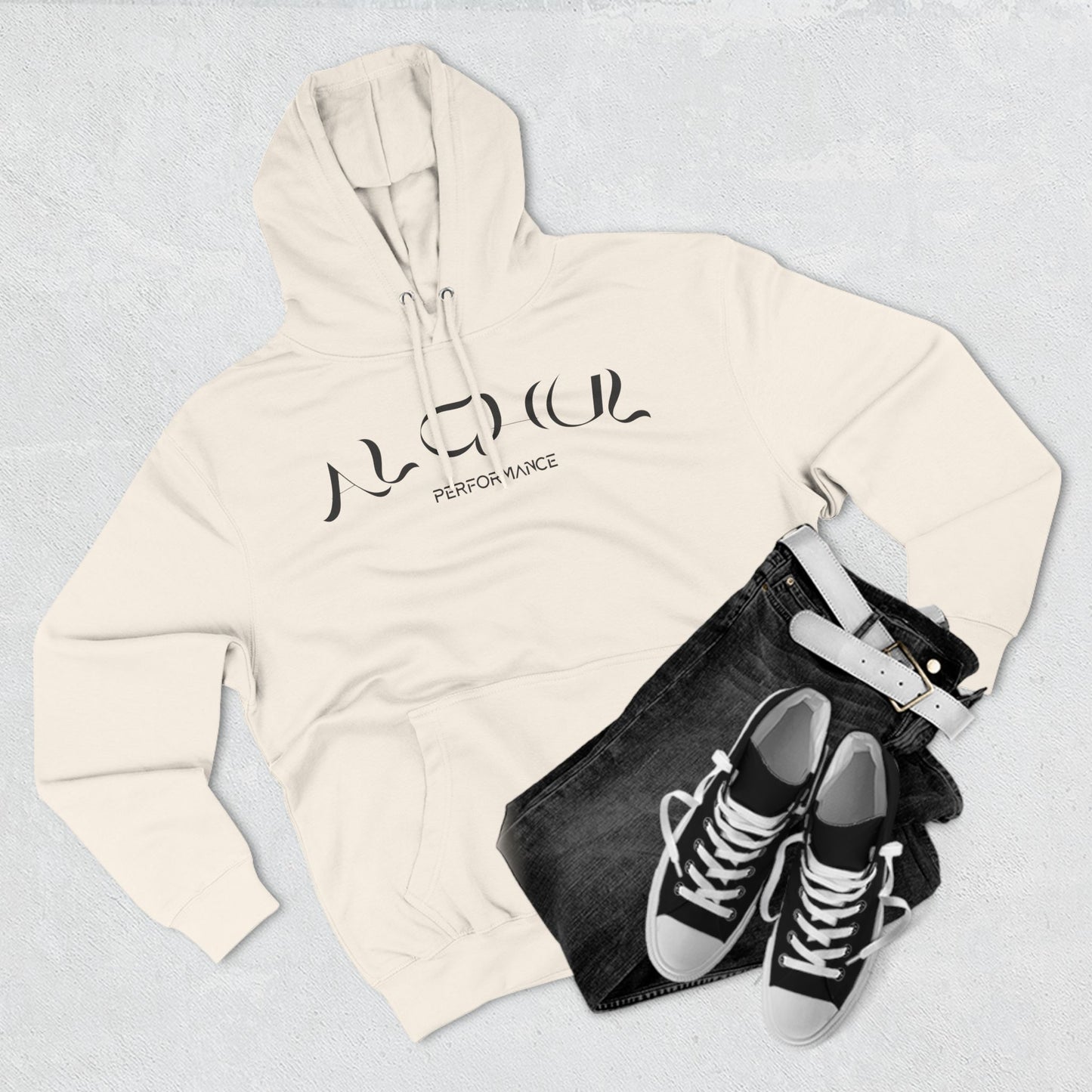 Casual Black Performance Hoodie