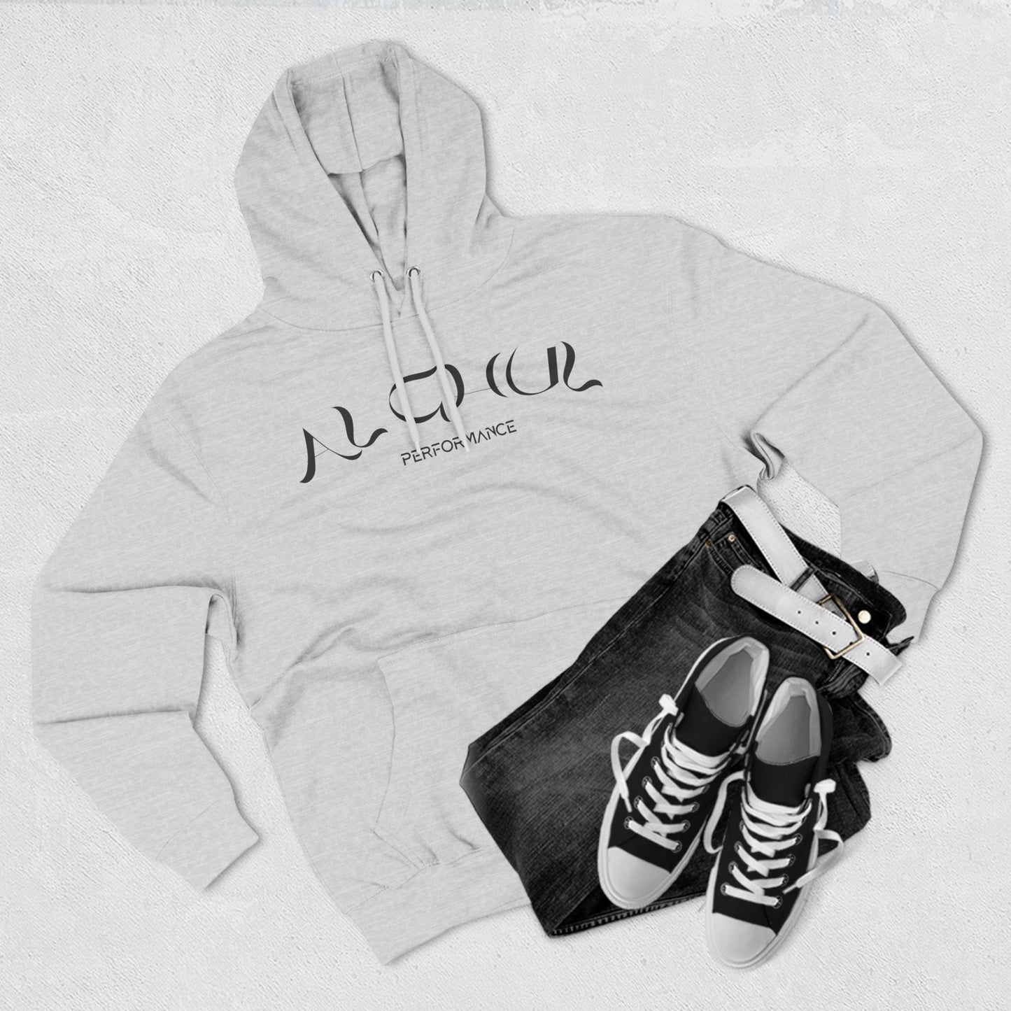 Casual Black Performance Hoodie