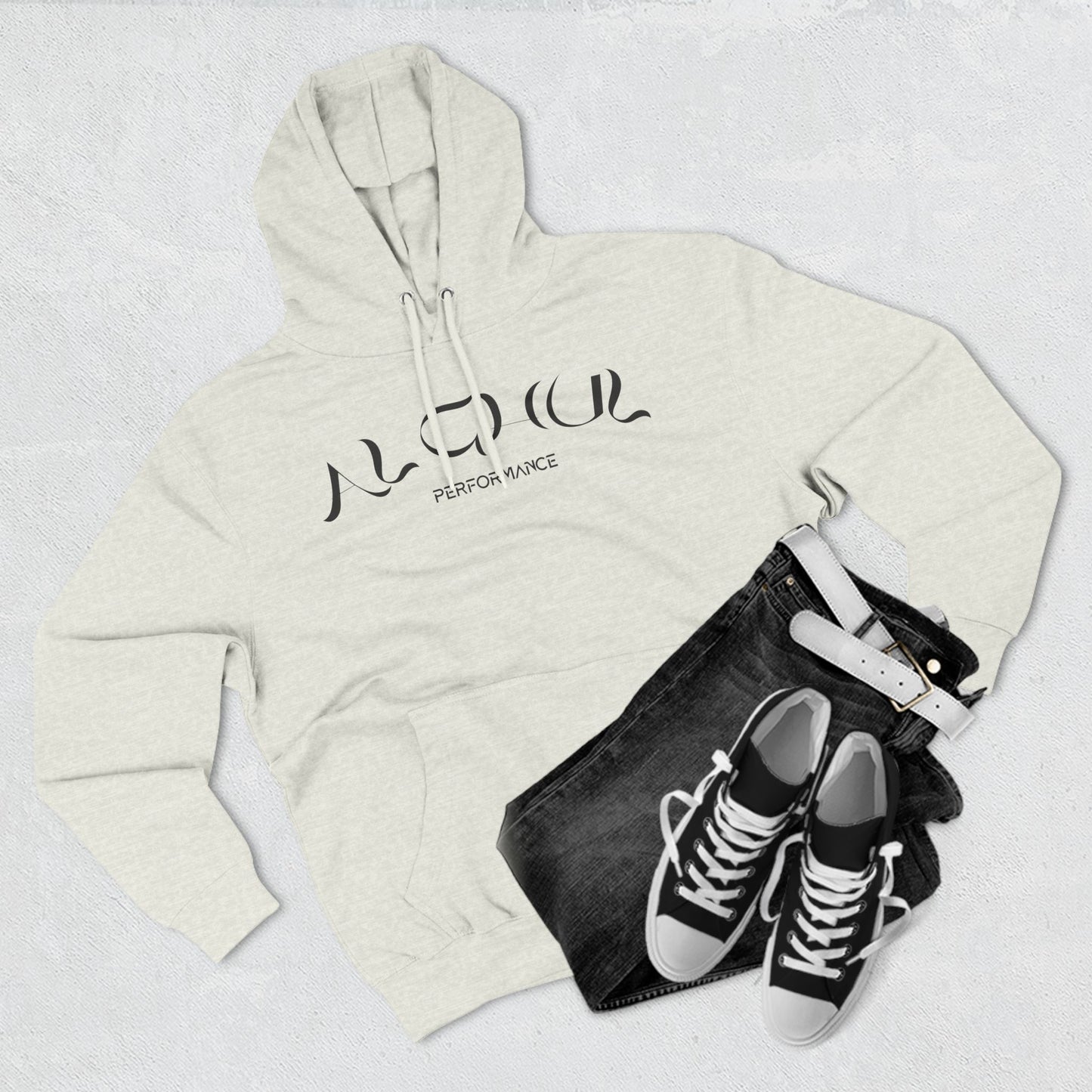 Casual Black Performance Hoodie