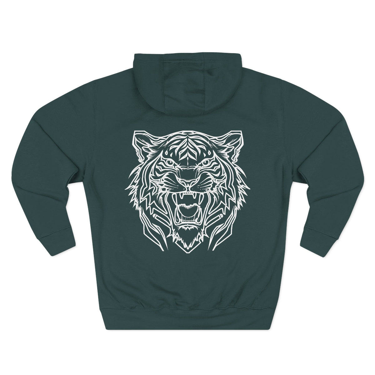 Casual White Tiger Hoodie 2.0